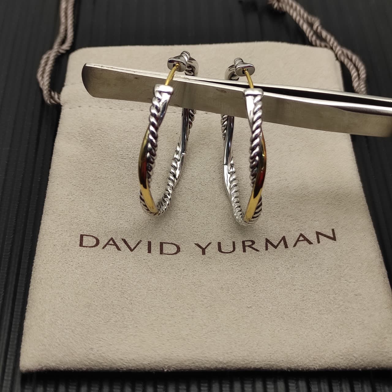 David Yurman Cable Collectibles Hoop Earrings